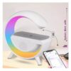 Lámpara De Luz Nocturna Rgb Con Cargador Inalámbrico.