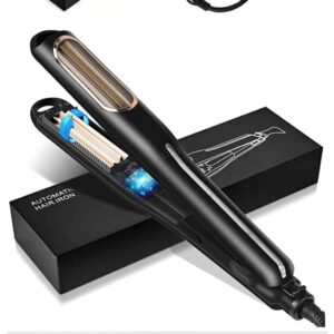 Plancha de pelo giratoria automática, rizador de pelo de raíz