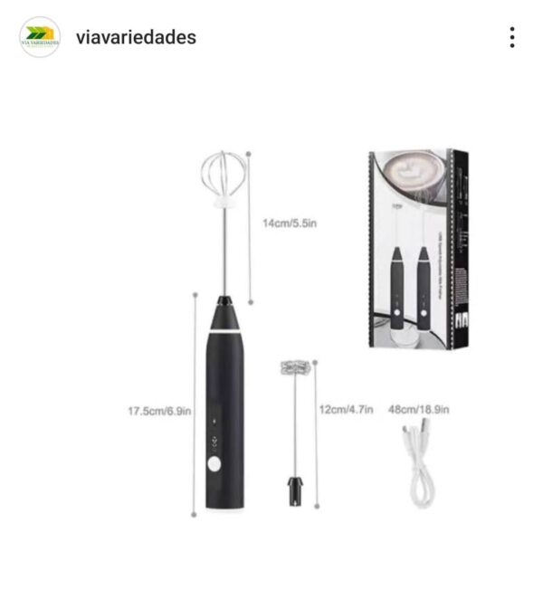 MINI BATIDORA ESPUMADORA MANUAL