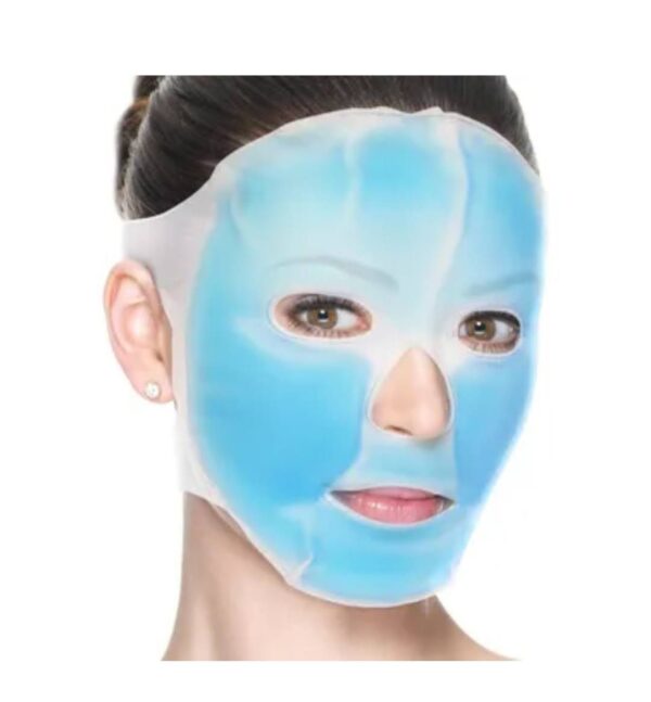 Máscara De Gel Frio Calor Antifaz Facial Refrescante Reutilizable