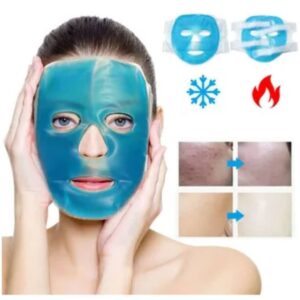 Máscara De Gel Frio Calor Antifaz Facial Refrescante Reutilizable