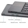 Teclado Inalámbrico Delgado Portátil Plegable